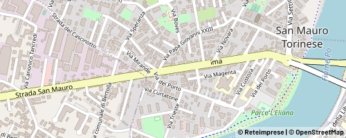 Mappa San Mauro Torinese