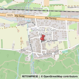 Mappa Via General Cantore, 30, 10050 Chiusa di San Michele TO, Italia, 10050 Chiusa di San Michele, Torino (Piemonte)