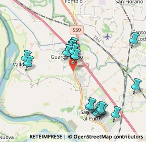 Mappa Strada Statale 9 Via Emilia, 26862 Guardamiglio LO, Italia (1.9185)