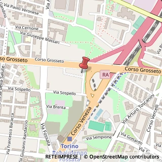 Mappa Corso Grosseto 53, 53-17, 10147 Torino, Torino (Piemonte)