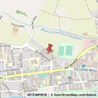 Mappa Via Migliarone, 22, 10091 Alpignano, Torino (Piemonte)