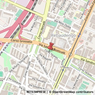 Mappa Corso Taranto,  14, 10155 Torino, Torino (Piemonte)