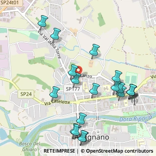 Mappa Via Lanzo, 10091 Alpignano TO, Italia (0.6245)