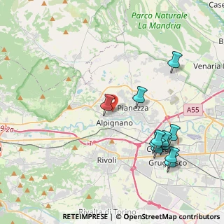 Mappa Via Lanzo, 10091 Alpignano TO, Italia (4.5)