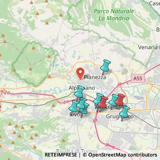 Mappa Via Lanzo, 10091 Alpignano TO, Italia (4.04636)