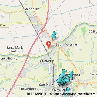 Mappa Via Stradon, 35040 Boara Pisani PD, Italia (3.45818)