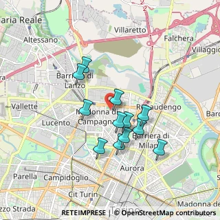 Mappa Via Campiglia, 10147 Torino TO, Italia (1.4725)