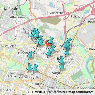 Mappa Via Campiglia, 10147 Torino TO, Italia (1.55579)