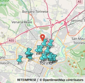 Mappa Via Campiglia, 10147 Torino TO, Italia (3.59733)