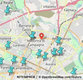 Mappa Via Campiglia, 10147 Torino TO, Italia (2.90533)