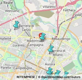 Mappa Via Campiglia, 10147 Torino TO, Italia (3.50583)