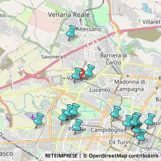 Mappa Pervinche, 10151 Torino TO, Italia (2.87875)