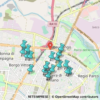 Mappa Corso Grosseto, 10155 Torino TO, Italia (1.031)