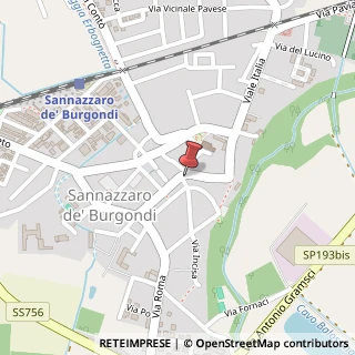 Mappa Via Giuseppe Garibaldi, 4, 27039 Sannazzaro de' Burgondi, Pavia (Lombardia)
