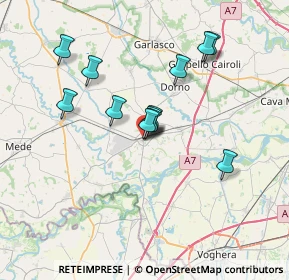 Mappa Via Vittorio Veneto, 27039 Sannazzaro de' Burgondi PV, Italia (5.9225)