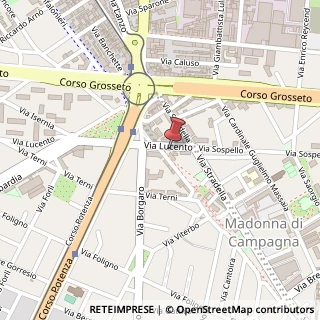 Mappa Via Lucento, 138, 10147 Torino, Torino (Piemonte)