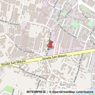 Mappa Via Tancredi Canonico, 10, 10156 Torino, Torino (Piemonte)
