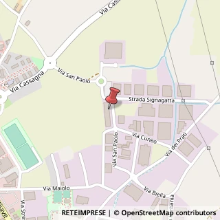 Mappa Via San Paolo, 21, 10044 Pianezza, Torino (Piemonte)