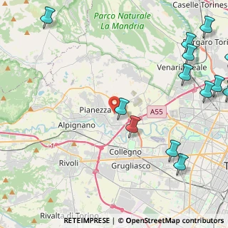 Mappa Via San Paolo, 10044 Pianezza TO, Italia (6.42769)
