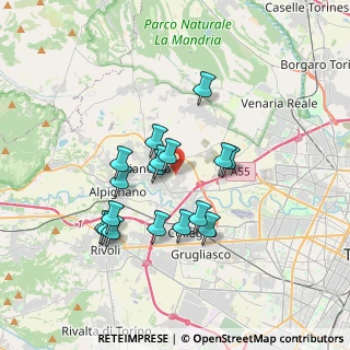 Mappa Via San Paolo, 10044 Pianezza TO, Italia (3.06059)