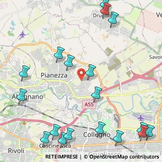Mappa Via San Paolo, 10044 Pianezza TO, Italia (3.17)
