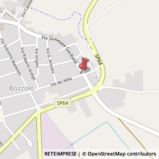 Mappa Via dei Mille, 2, 46012 Bozzolo, Mantova (Lombardia)