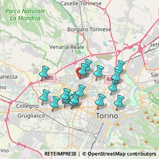 Mappa Via Pirano, 10141 Torino TO, Italia (3.2975)