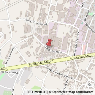Mappa Via Luigi Santagata, 8, 10156 Torino, Torino (Piemonte)