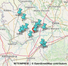 Mappa Via Case Nuove, 27039 Sannazzaro de' Burgondi PV, Italia (10.36667)