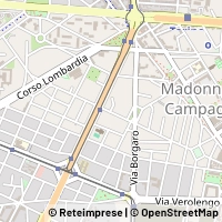 Mapa Torino