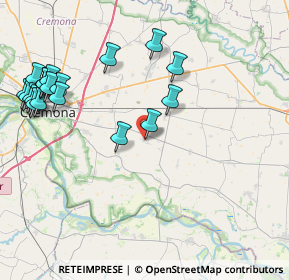 Mappa Piazza Libertà, 26048 Sospiro CR, Italia (10.048)