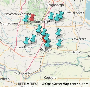 Mappa Via Alessandro Volta, 35040 Boara Pisani PD, Italia (10.58714)