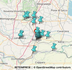 Mappa Via Alessandro Volta, 35040 Boara Pisani PD, Italia (9.26444)