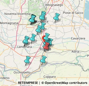 Mappa Via Alessandro Volta, 35040 Boara Pisani PD, Italia (11.223)