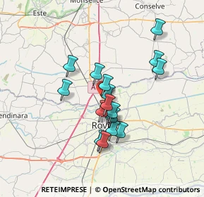 Mappa Via Alessandro Volta, 35040 Boara Pisani PD, Italia (5.63529)