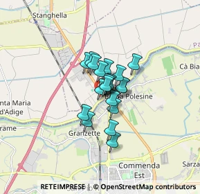 Mappa Via Alessandro Volta, 35040 Boara Pisani PD, Italia (0.862)