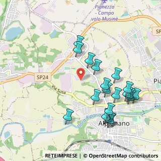 Mappa Via dei Ronchi, 10091 Torino TO, Italia (1.076)