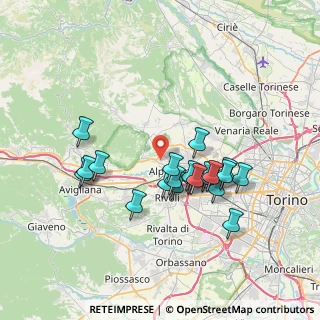 Mappa Piazzale Schumm, 10091 Alpignano TO, Italia (6.5385)