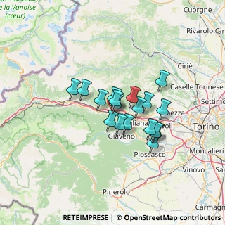 Mappa Via Susa, 10050 Chiusa di San Michele TO, Italia (9.22667)