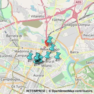 Mappa Via Guglielmo Reiss Romoli, 10155 Torino TO, Italia (1.57154)