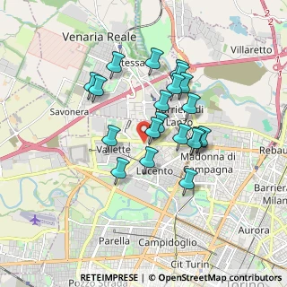 Mappa Fermata 3375 - ALTESSANO, 10151 Torino TO, Italia (1.4585)