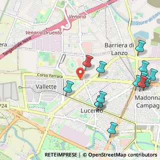 Mappa Fermata 3375 - ALTESSANO, 10151 Torino TO, Italia (1.265)
