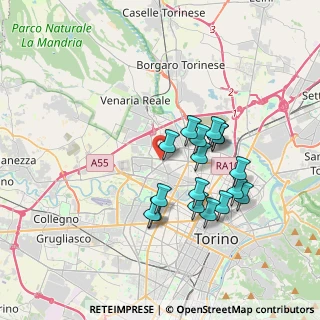 Mappa Fermata 3375 - ALTESSANO, 10151 Torino TO, Italia (3.21647)