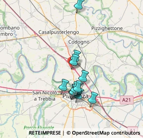 Mappa Strada Provinciale, 26862 Guardamiglio LO, Italia (6.05833)