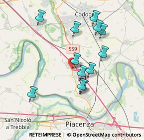 Mappa Strada Provinciale, 26862 Guardamiglio LO, Italia (3.4925)