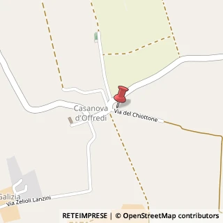 Mappa Via del Chiottone, 3, 26030 Ca' d'Andrea, Cremona (Lombardia)