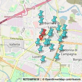 Mappa Corso Grosseto, 10151 Torino TO, Italia (0.809)