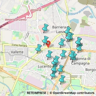 Mappa Corso Grosseto, 10151 Torino TO, Italia (0.997)
