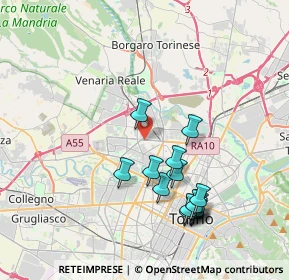 Mappa Corso Grosseto, 10151 Torino TO, Italia (3.92267)