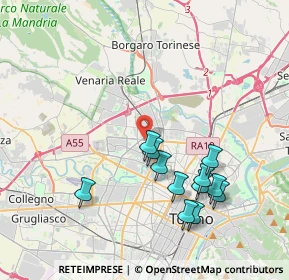 Mappa Corso Grosseto, 10151 Torino TO, Italia (3.96583)